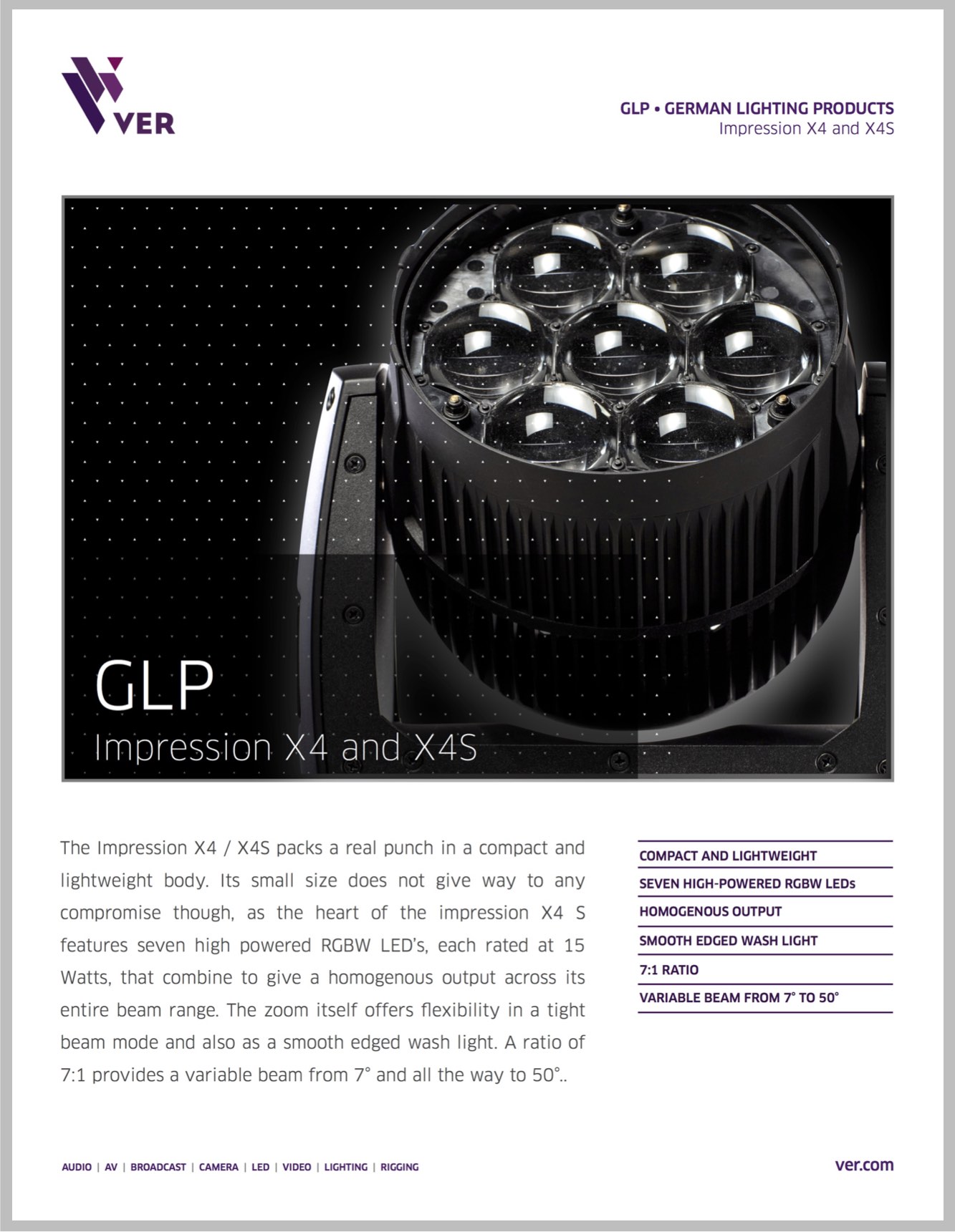 GLP Impression X4-X5: We Make Creativity Happen!