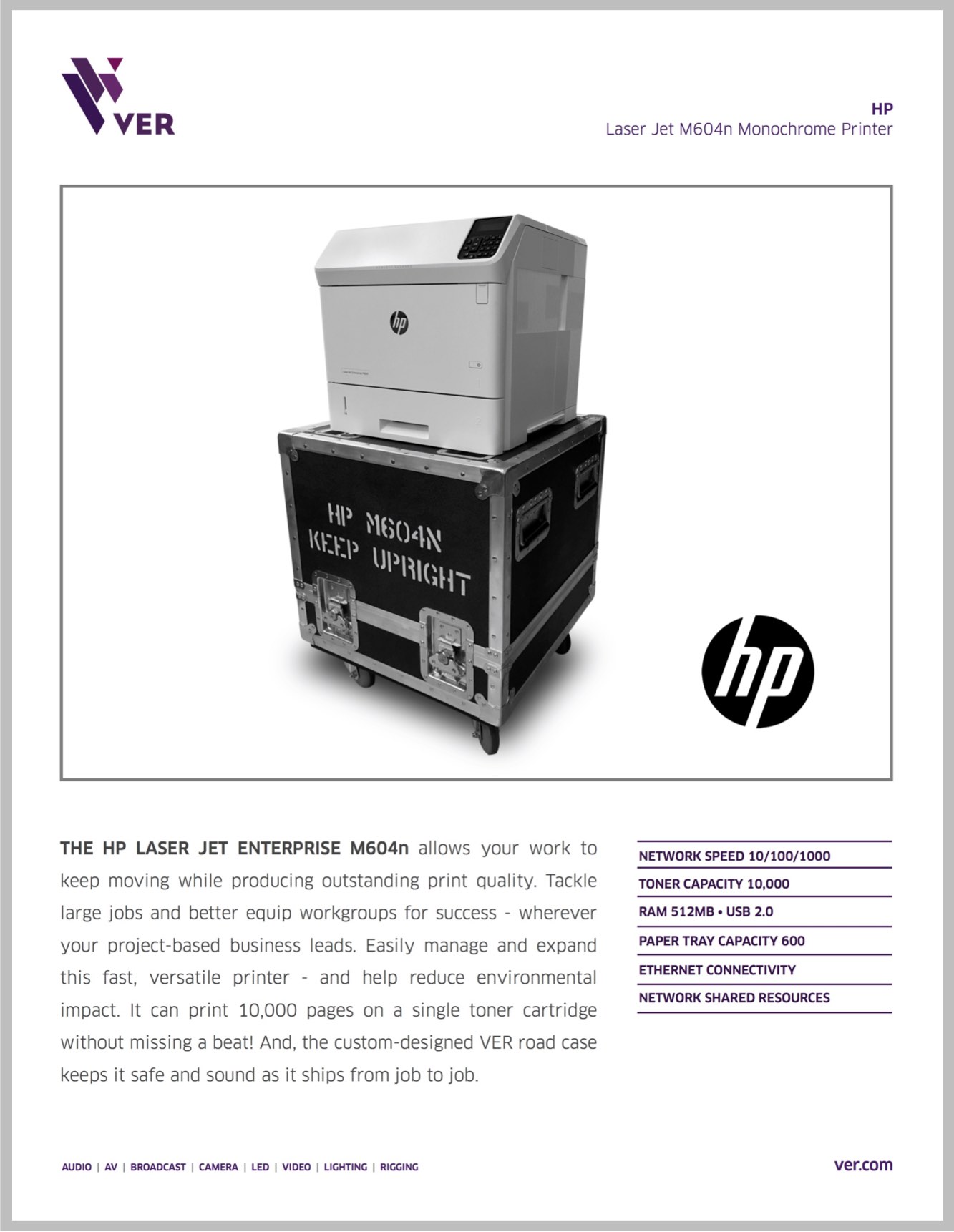 HP Laser Jet Monochrome Printer: We Make Creativity Happen!