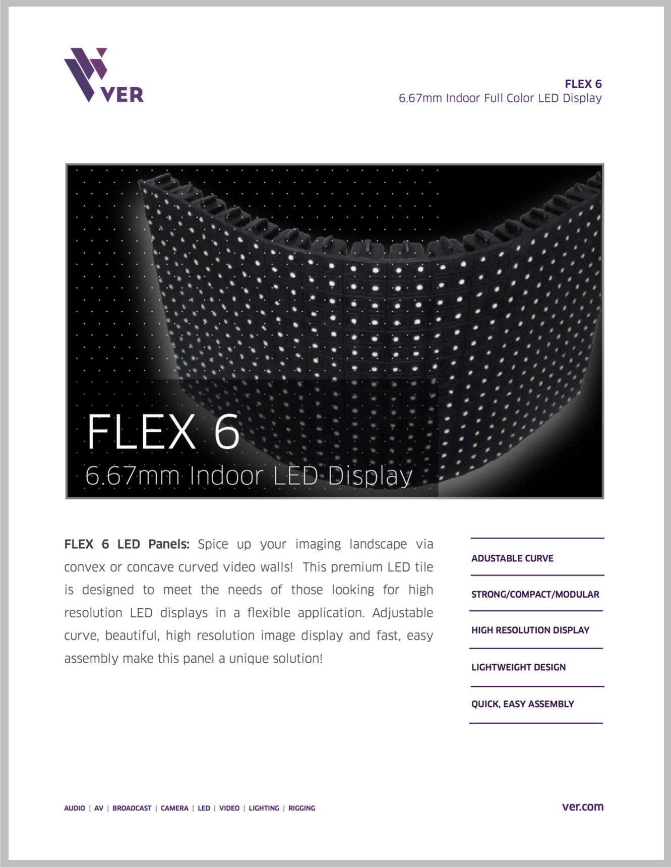 Flex 6 Displays: We Make Creativity Happen!