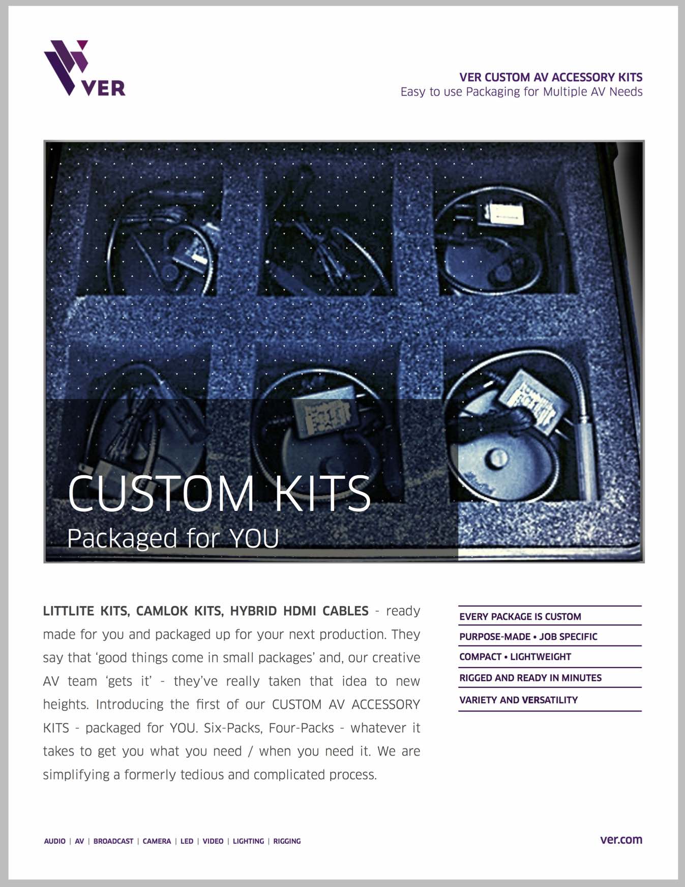 Custom AV Accessory Kits: We Make Creativity Happen!