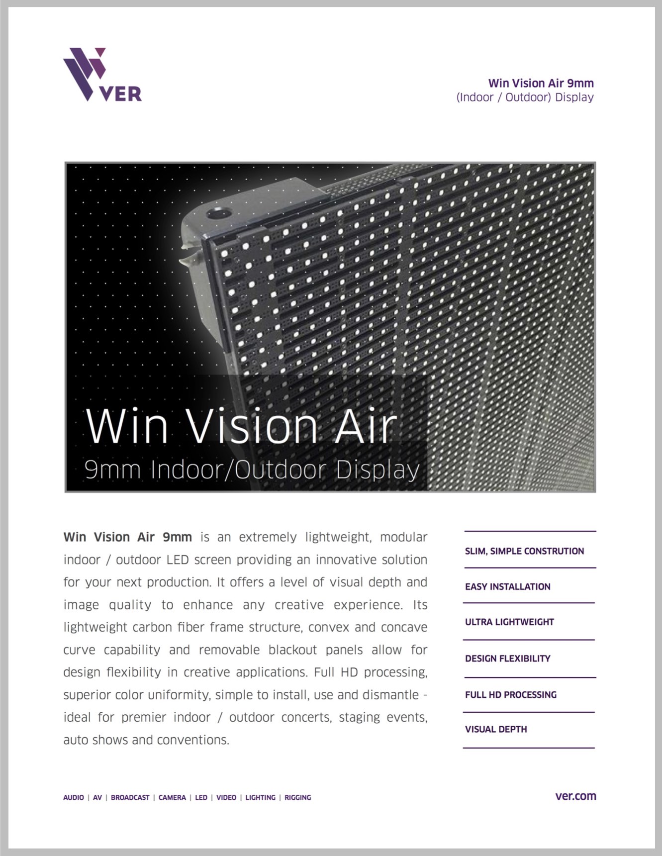 Win Vision 9mm LED Displays: We Make Creativity Happen!